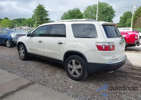 2010 GMC Acadia Slt-1 z USA, uszkodzony, nr VIN 1GKLRMED5AJ128272